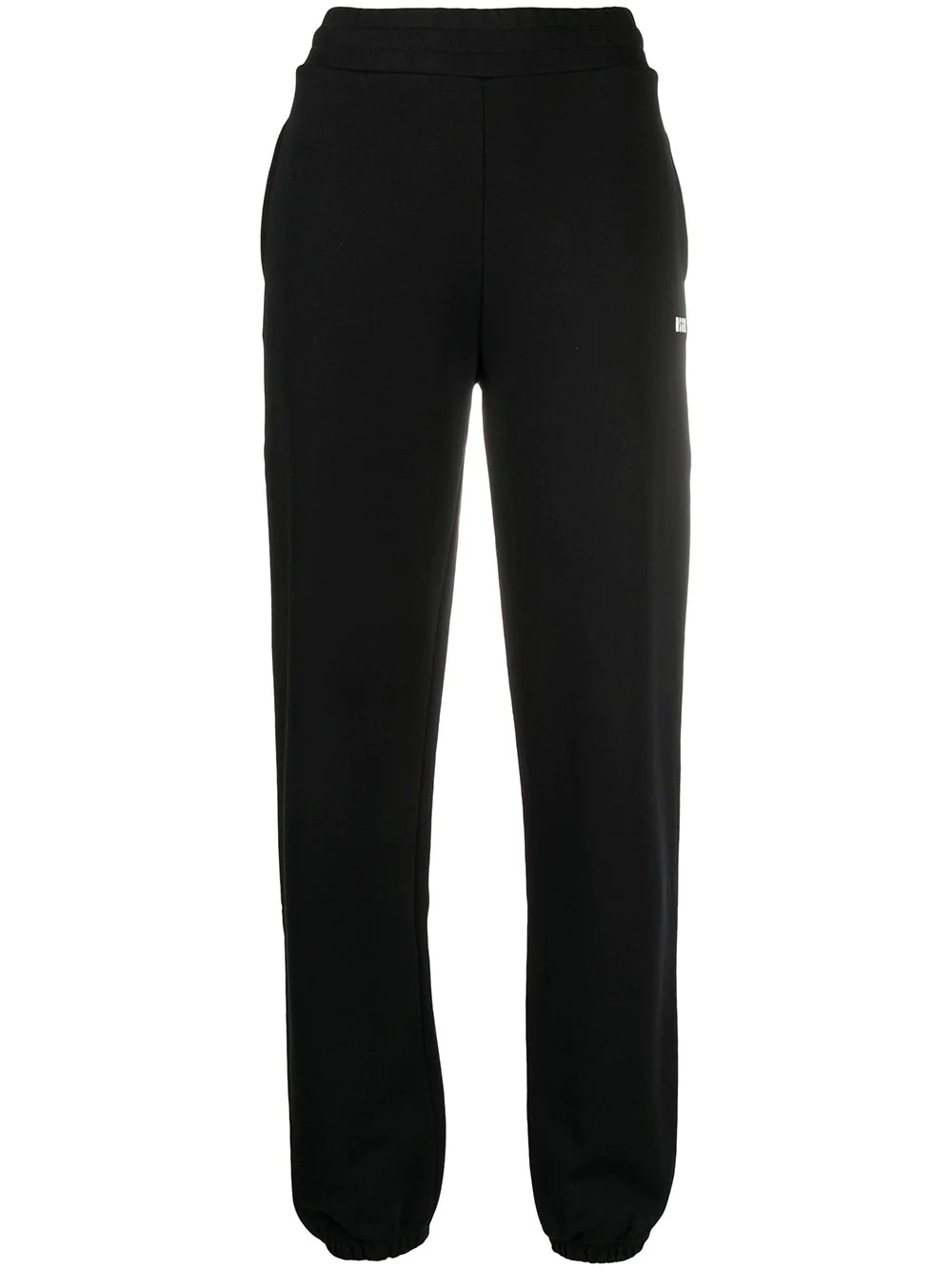 logo print track pants - 1