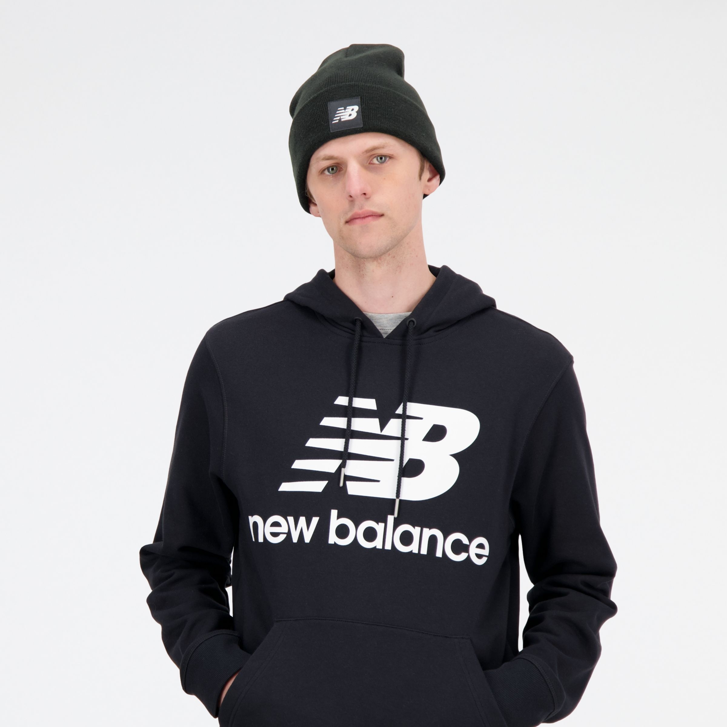 Cuffed Beanie Flying NB Logo - 3