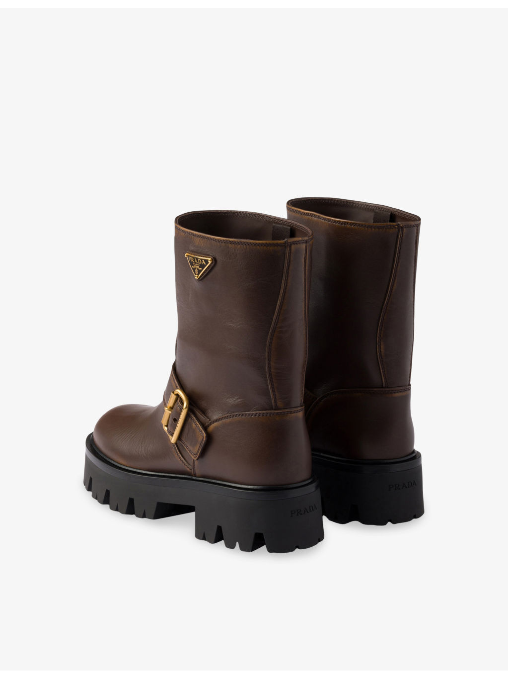 Logo-Embellished Leather Boots - 4