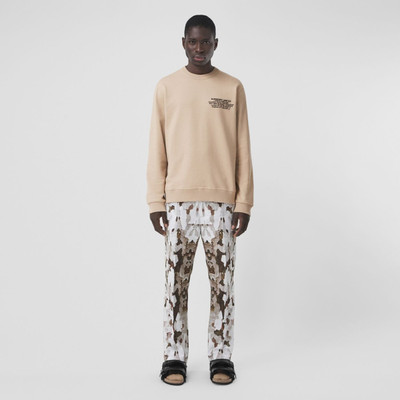 Burberry Location Print Cotton Sweatshirt outlook