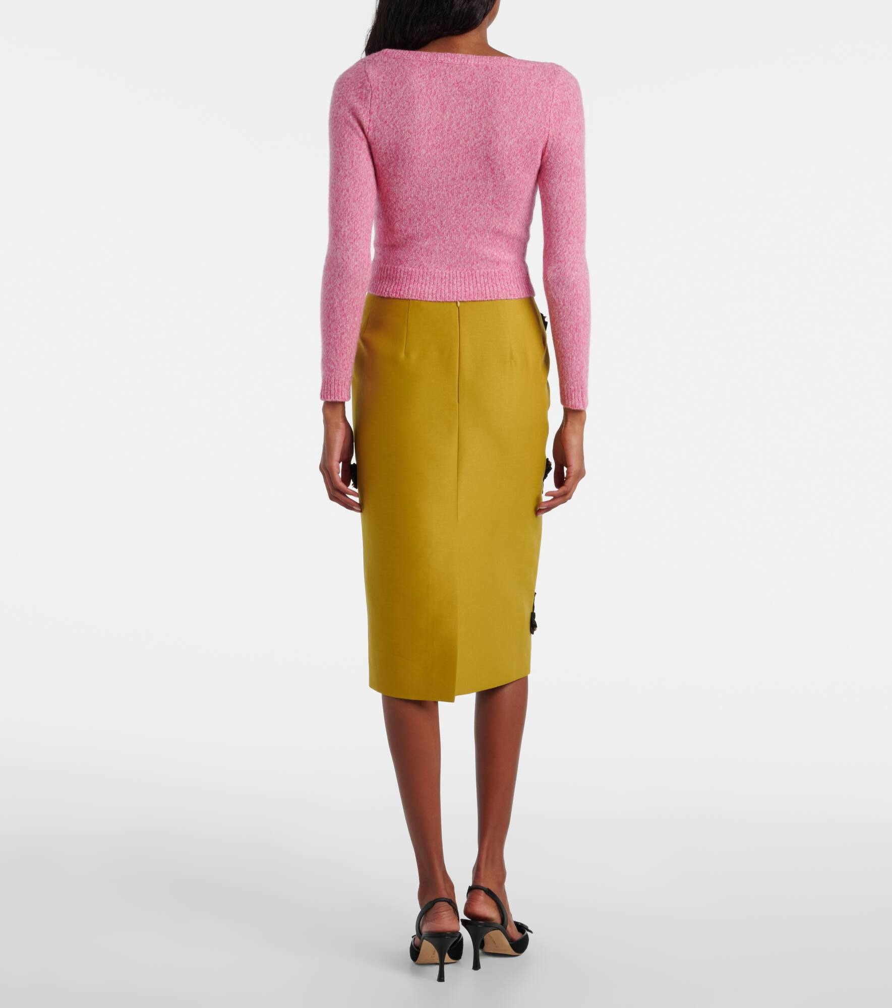 Wool and cashmere-blend cardigan - 3