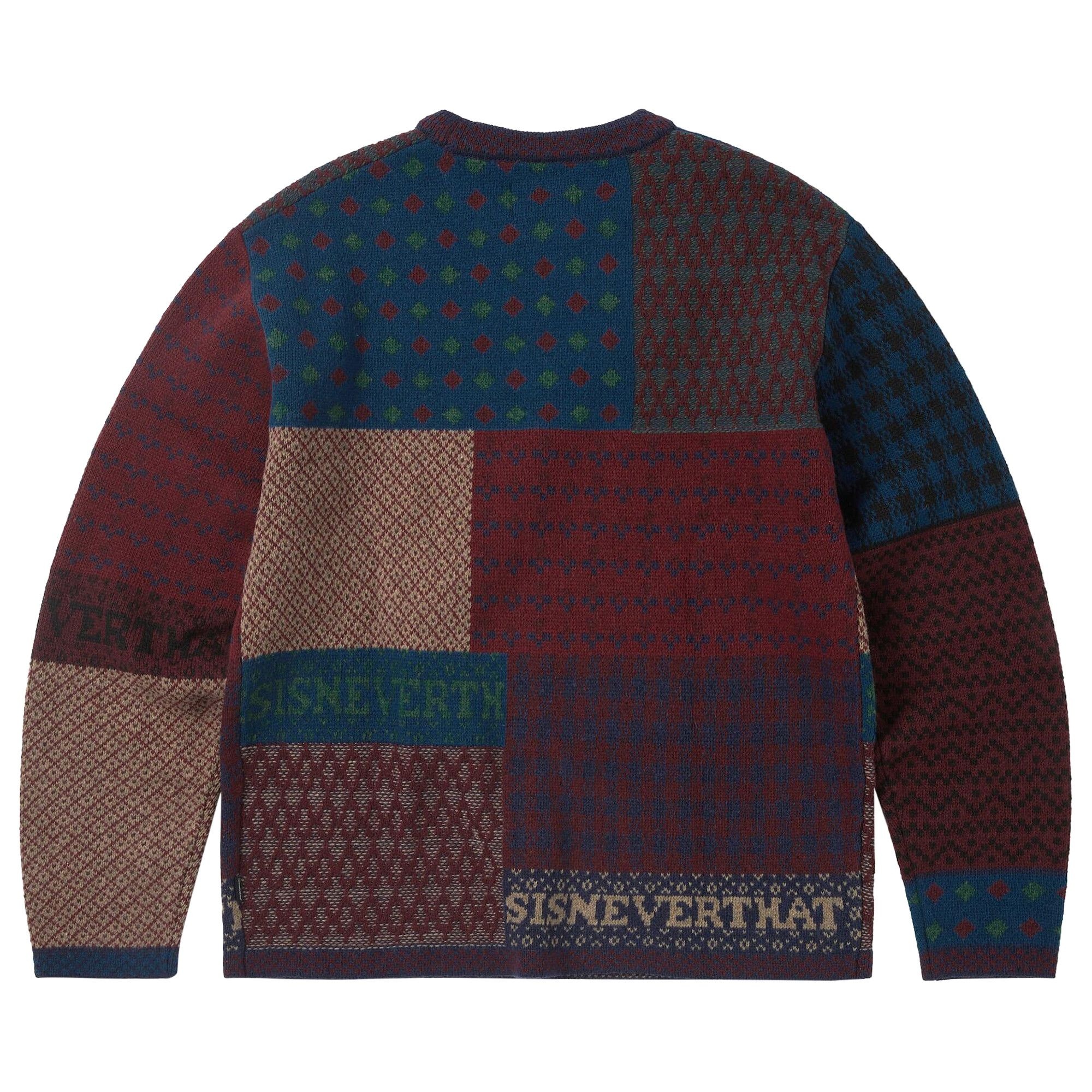 thisisneverthat Block Knit Long-Sleeve 'Multicolor' - 2