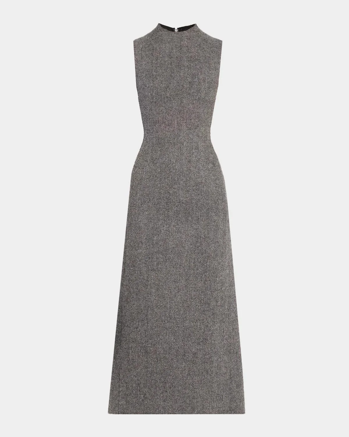 Virgin Wool Midi Dress - 1
