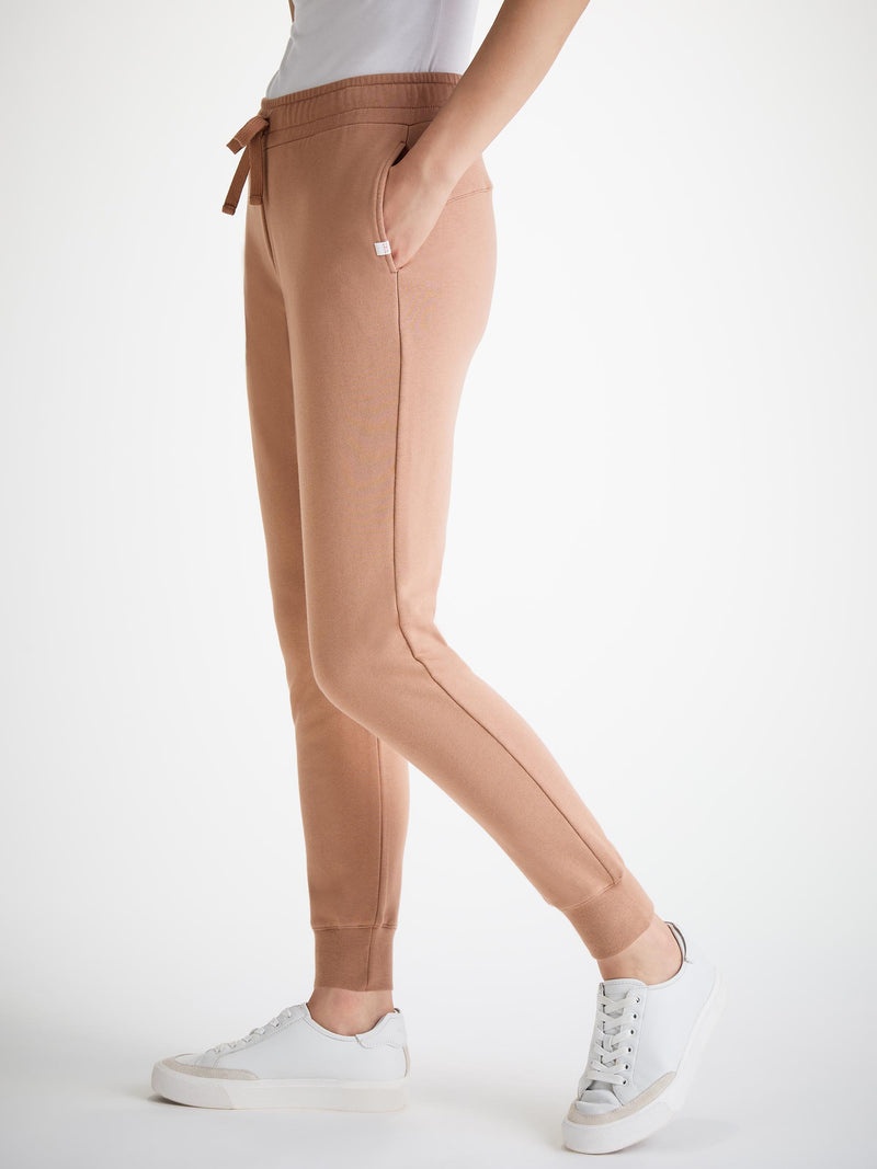 Women's Sweatpants Quinn Cotton Modal Latte - 3