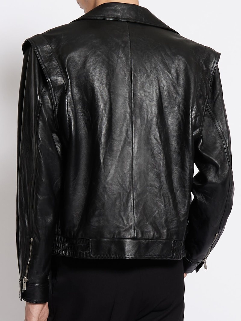 折りたたみ財布 SAINT LAURENT LEATHER JACKETS SchaferandweinerShops | Saint Laurent Leather jacket | fold