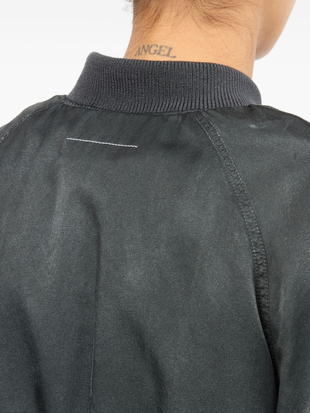 cropped bomber jacket - 6