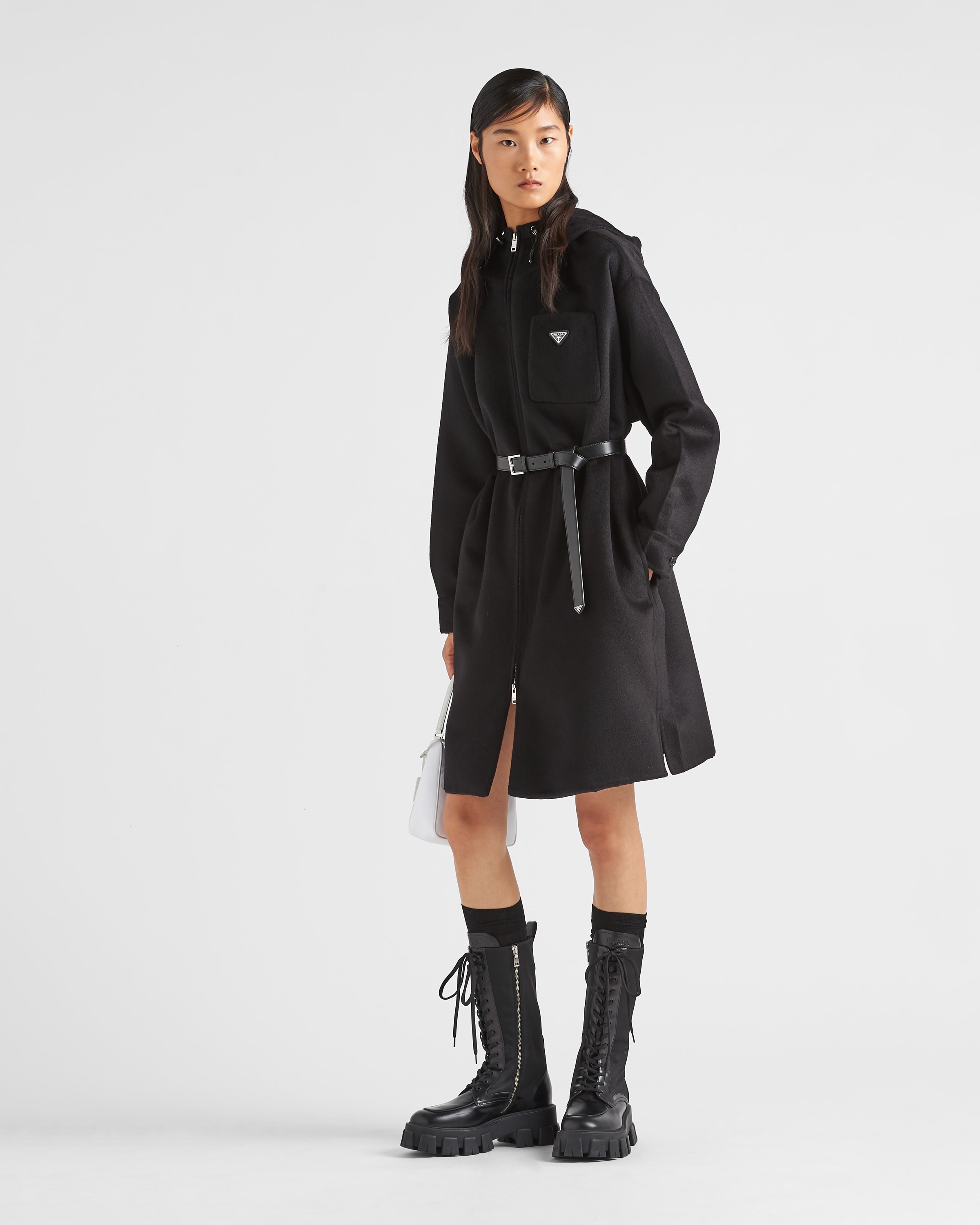 Cashgora and Re-Nylon coat - 2