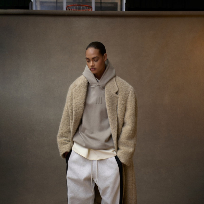 FEAR OF GOD ATHLETICS SOLID FLEECE HOODIE 4
