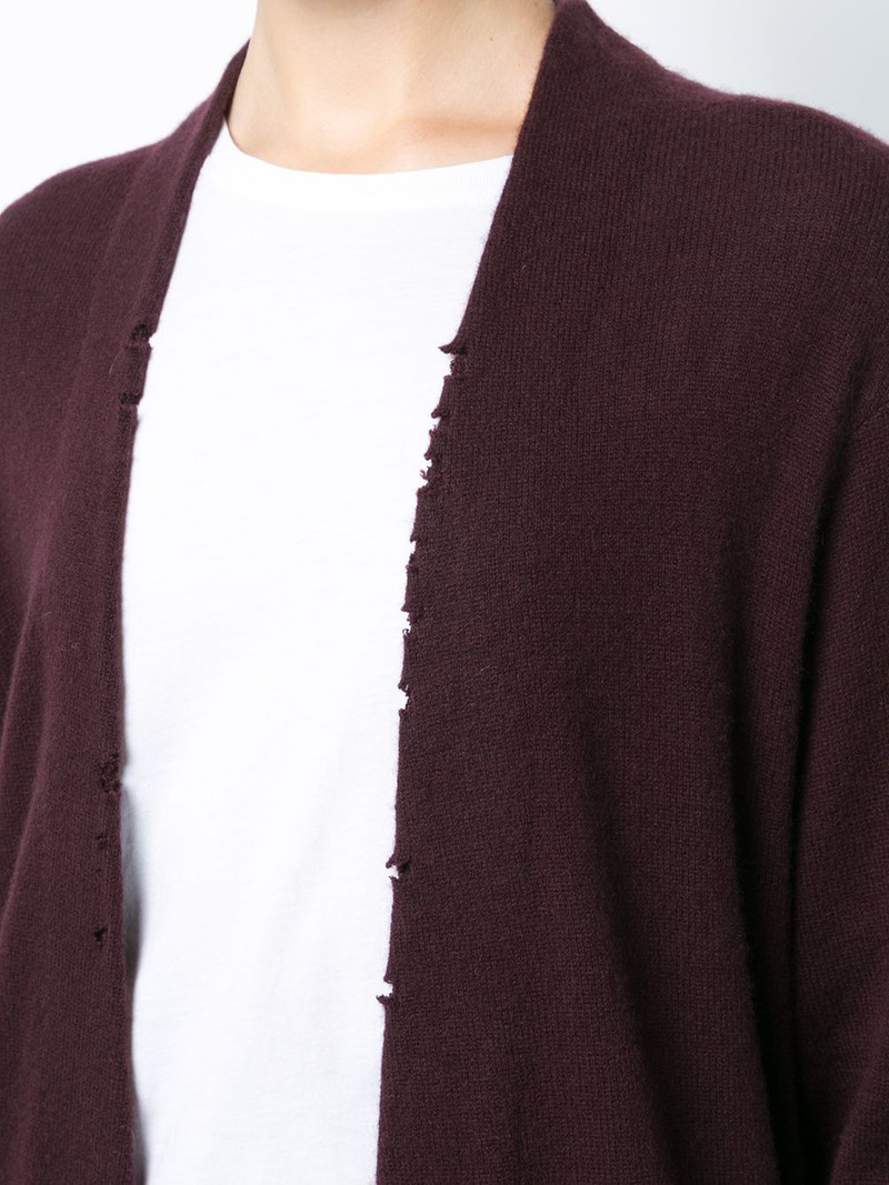 long Serge cardigan 5