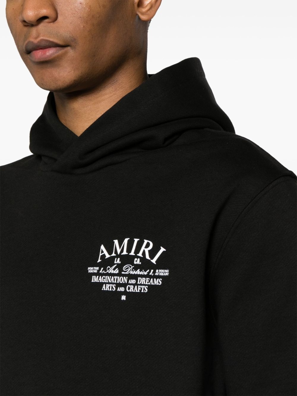 Arts District logo-print hoodie - 5