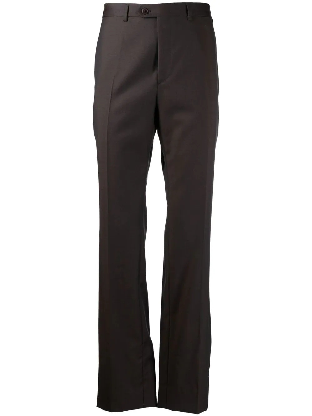 straight-leg cut trousers - 1