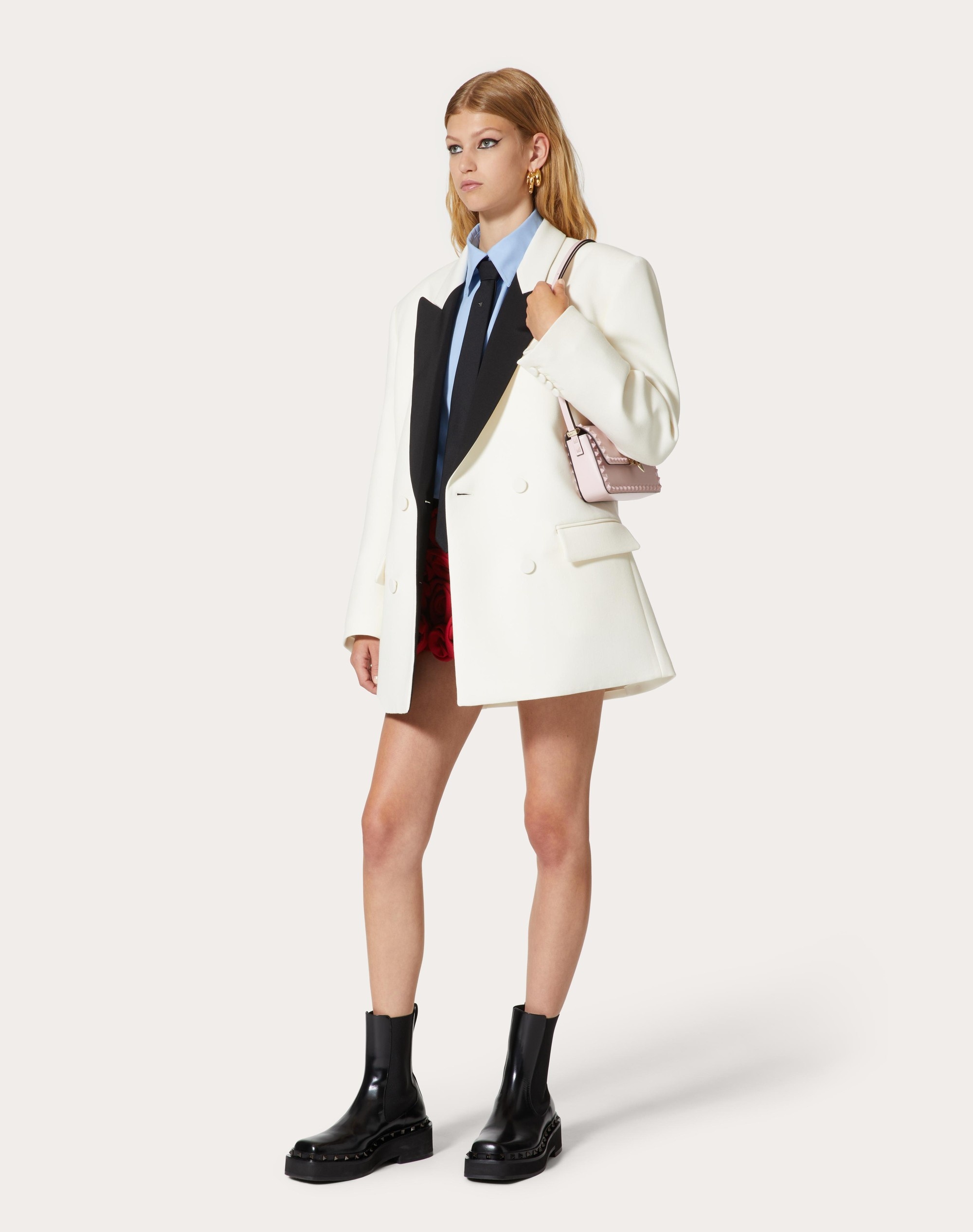 BLAZER IN TEXTURE DOUBLE CREPE - 2
