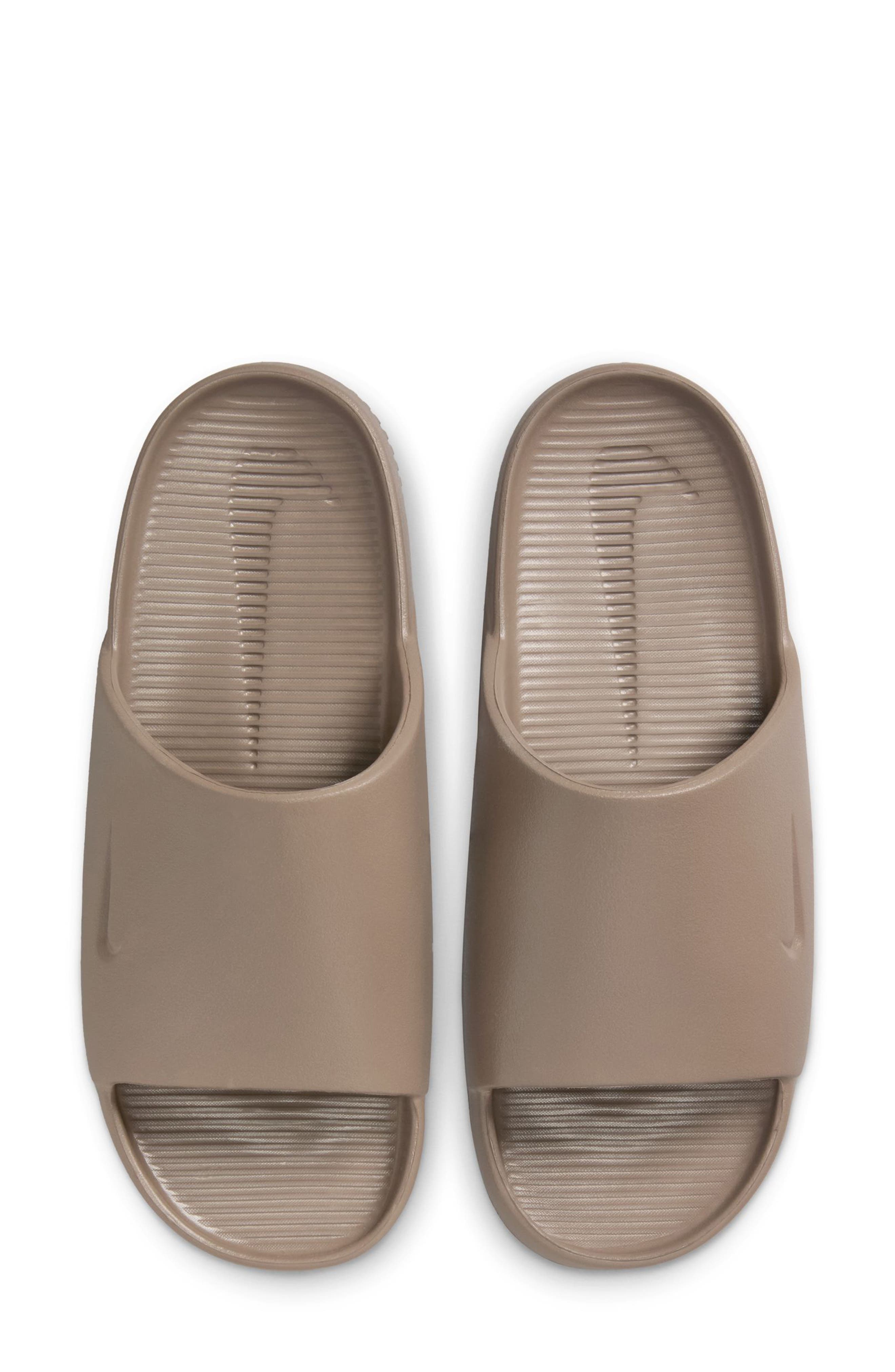 Nike Calm Slide Sandal in Mink Brown/Brown at Nordstrom - 3