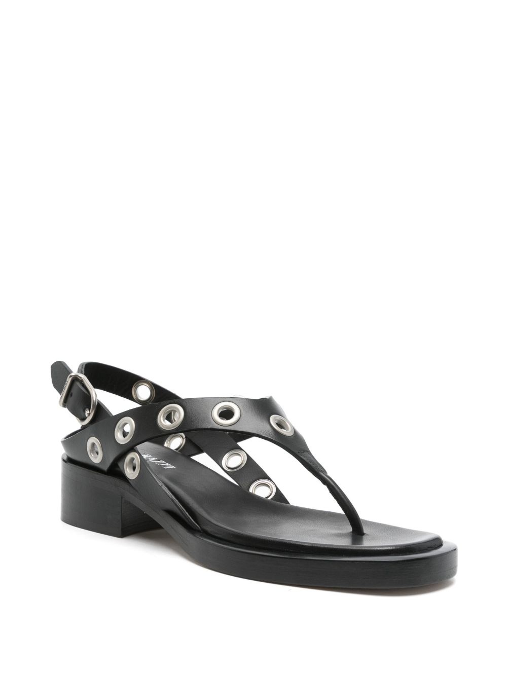 35mm eyelet-detail sandals - 2