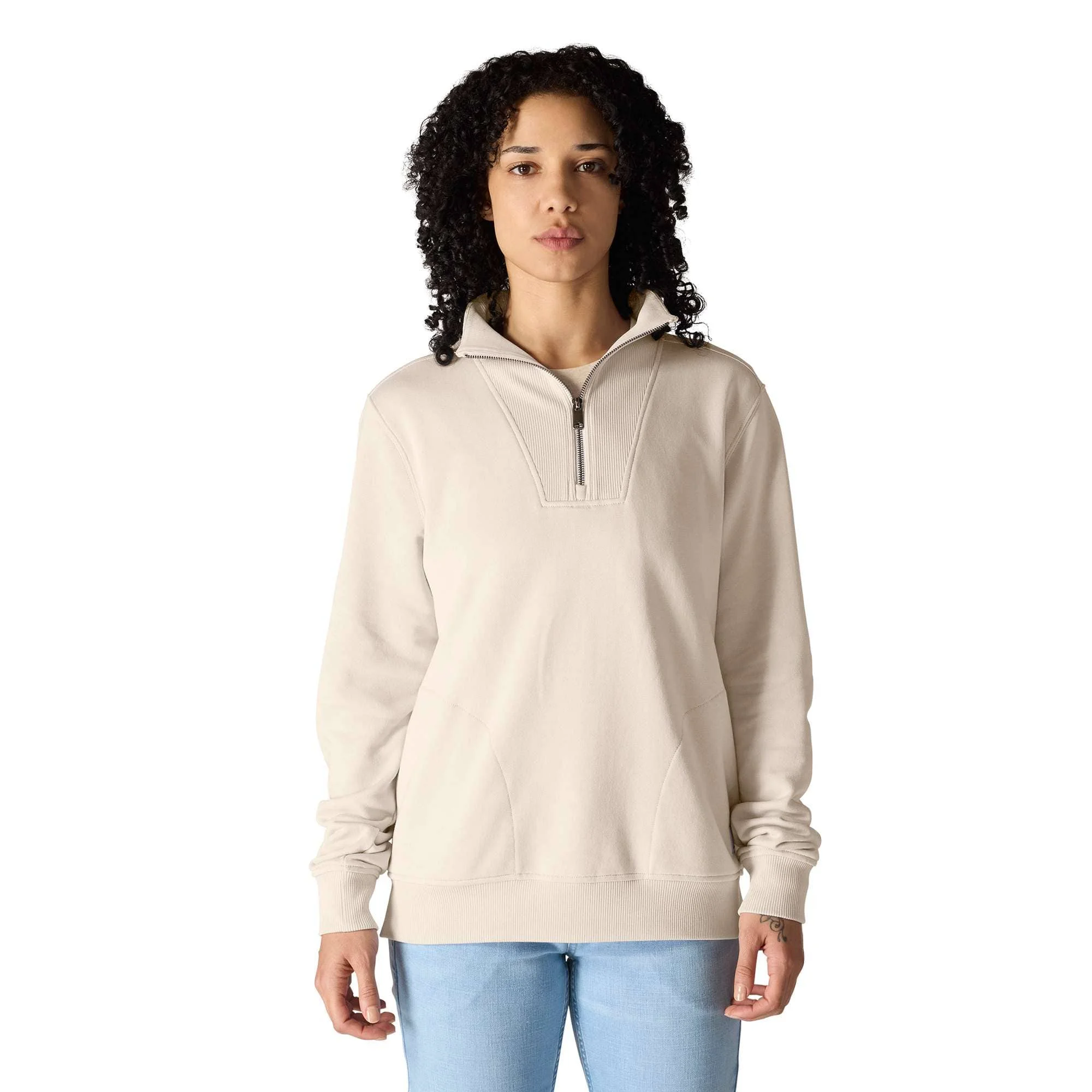 Women's TENCEL™ Fiber Series Half-Zip Sweatshirt - 1