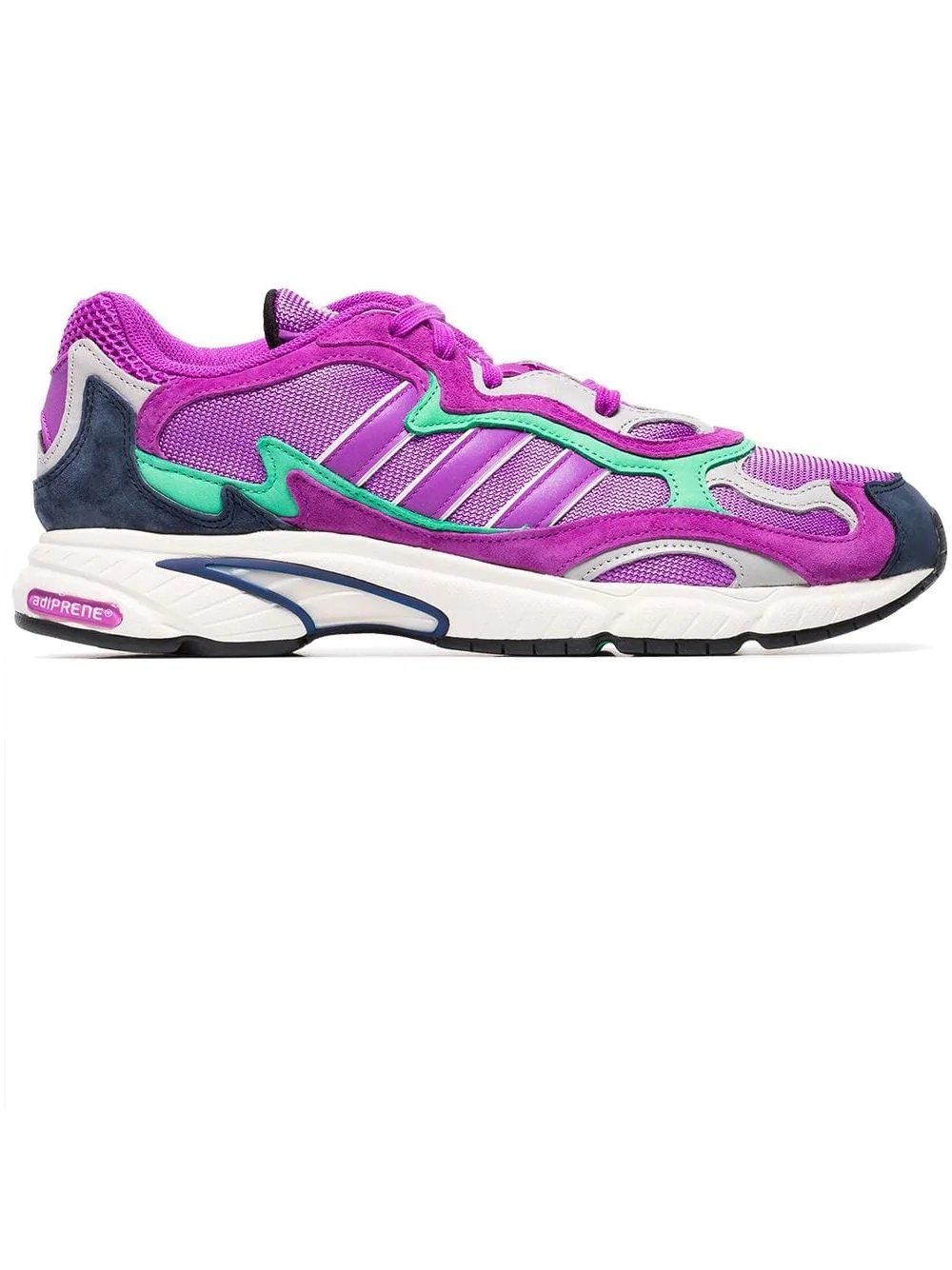 purple Temper Run suede sneakers - 1