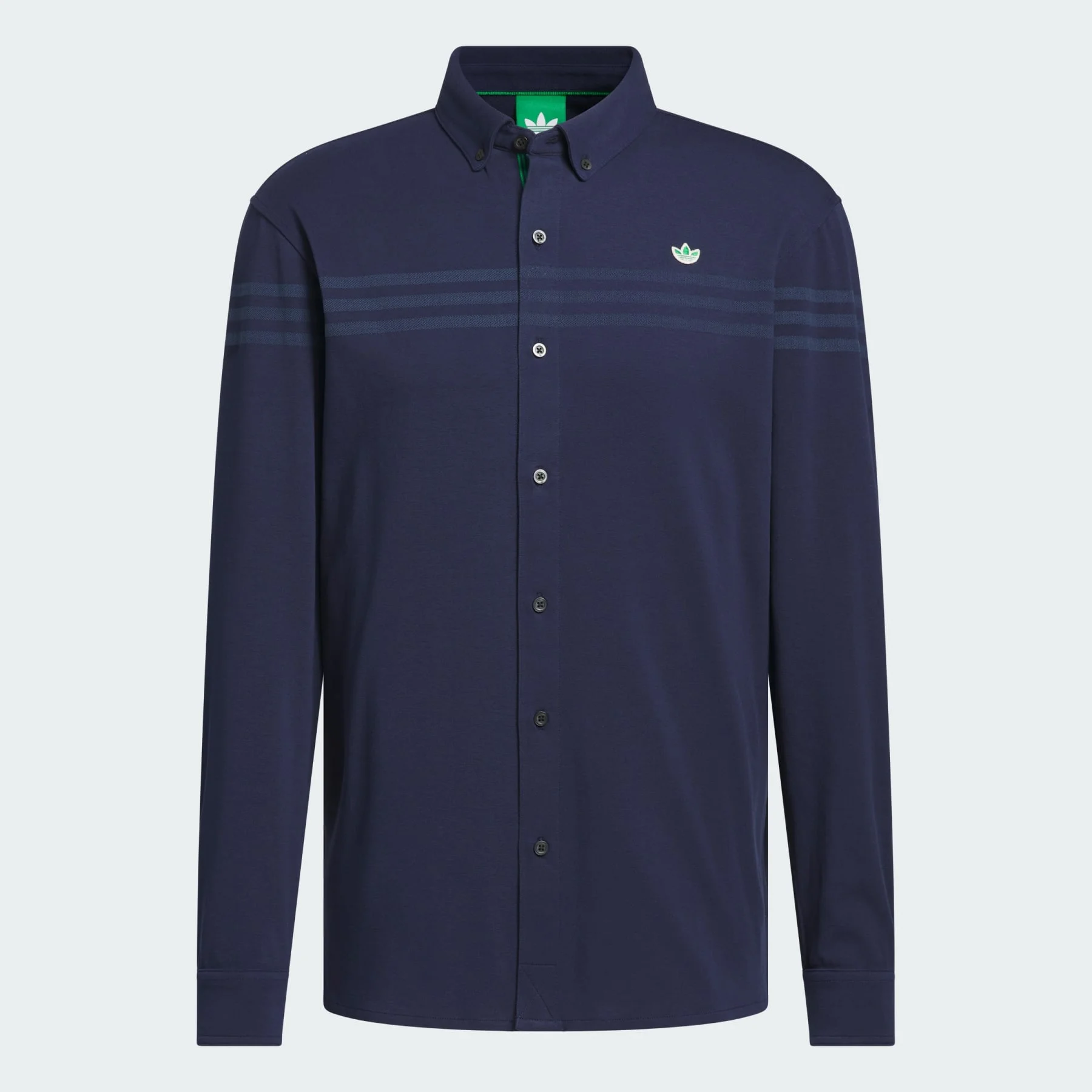 Originals Twistknit Button Up Polo Shirt - 1