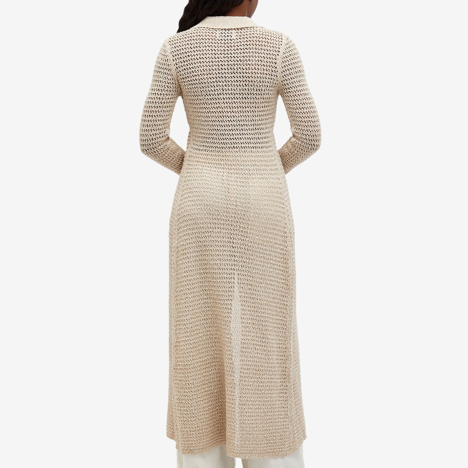 Holzweiler Cenci Crochet Knit Dress - 3