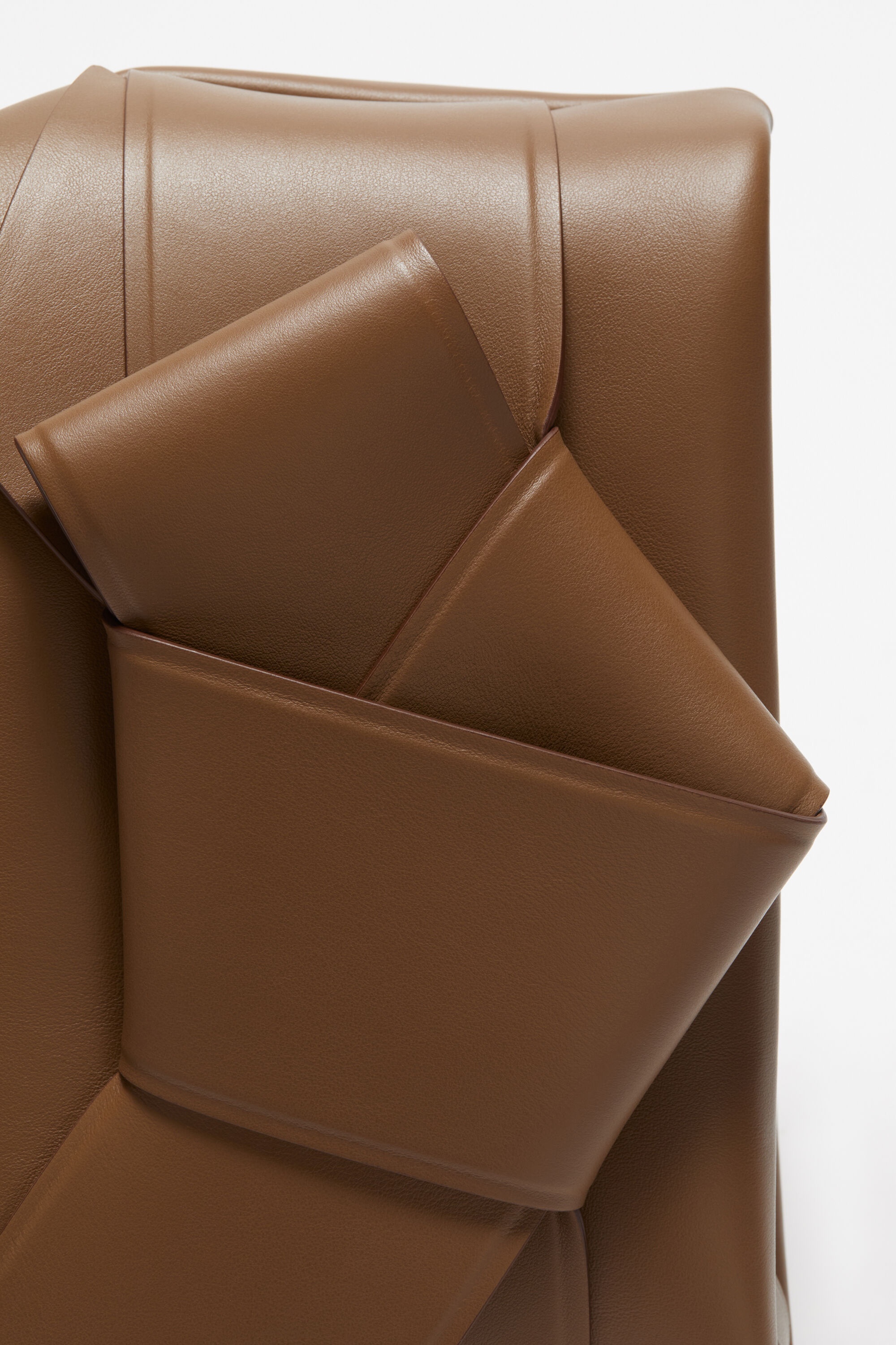 Musubi shoulder bag - Camel brown - 5