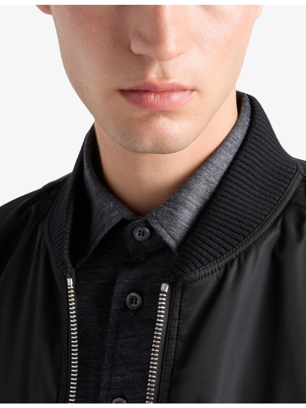 Re-Nylon Shell Bomber Jacket - 5