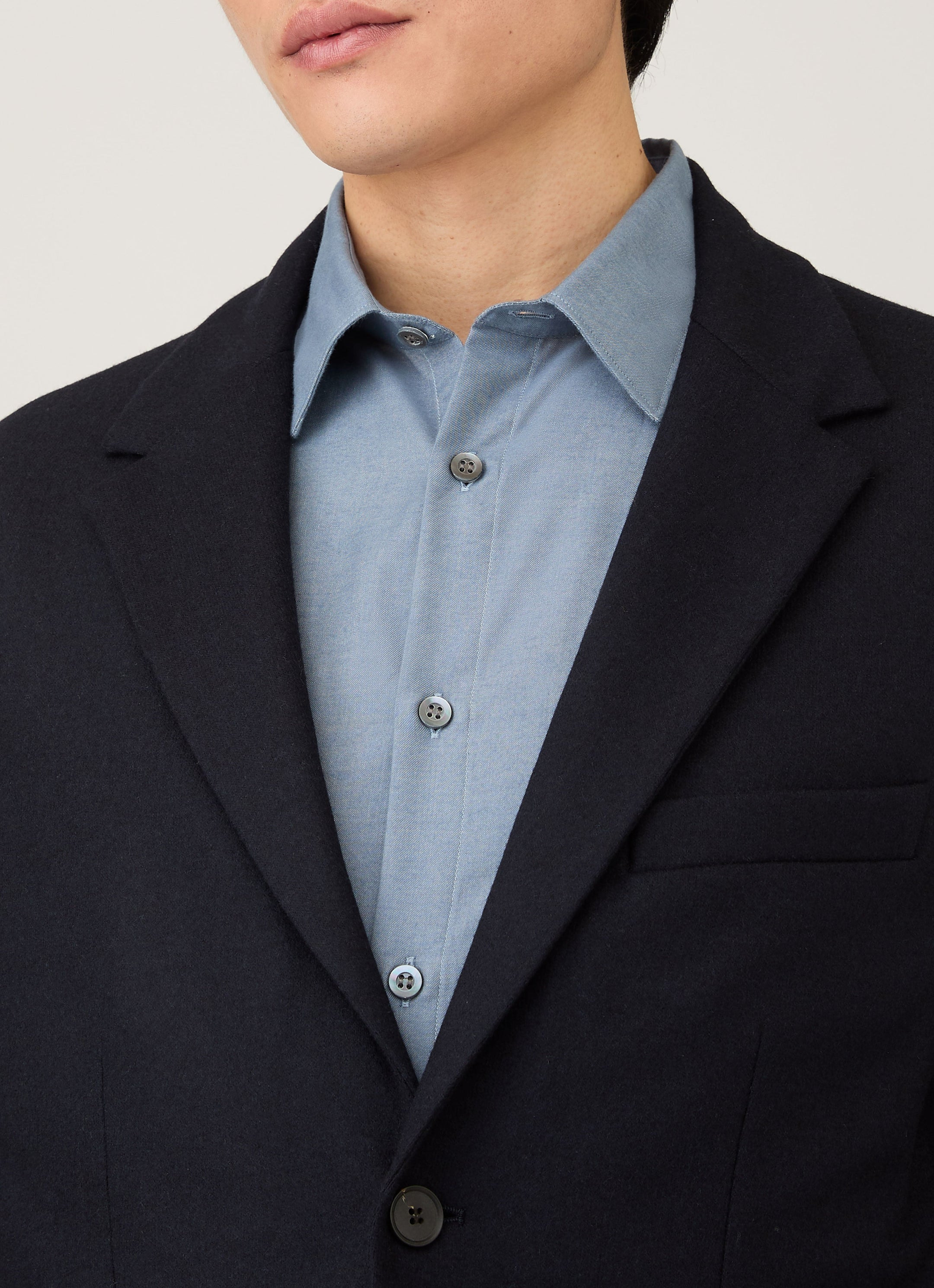 Boiled Wool Blazer - 6