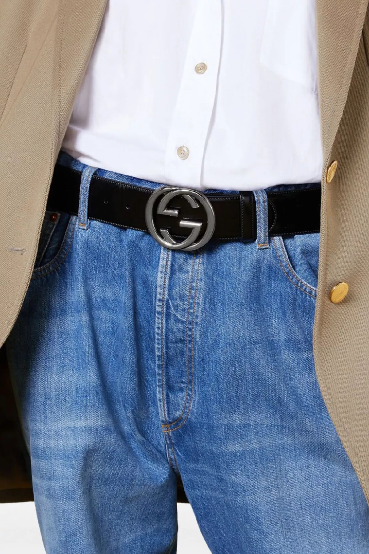 'Incrocio GG' belt - 2