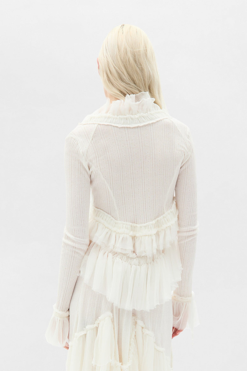 Jedi Long Sleeve Open Front Top 3