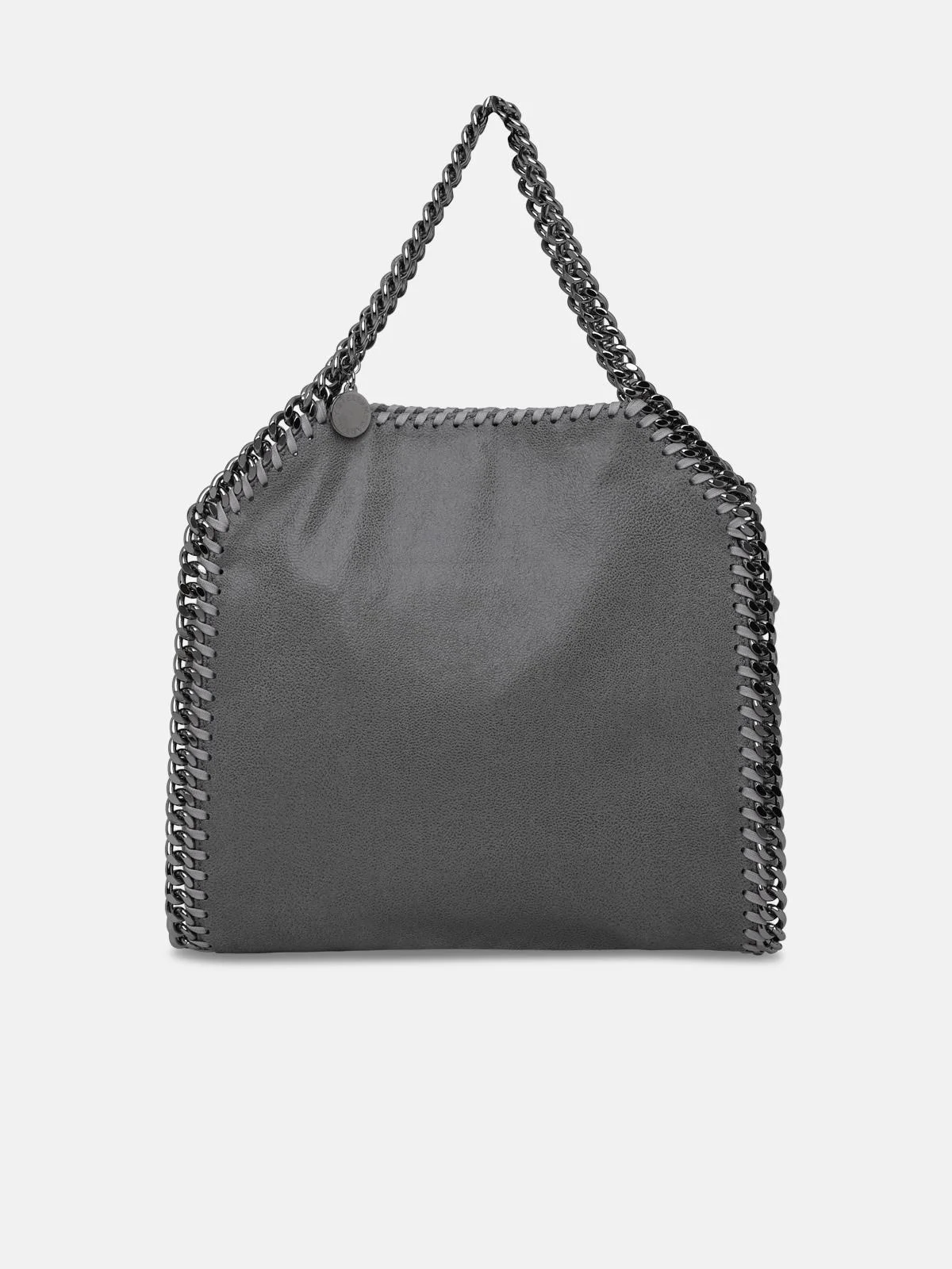 GREY POLYESTER MINI FALABELLA BAG - 1