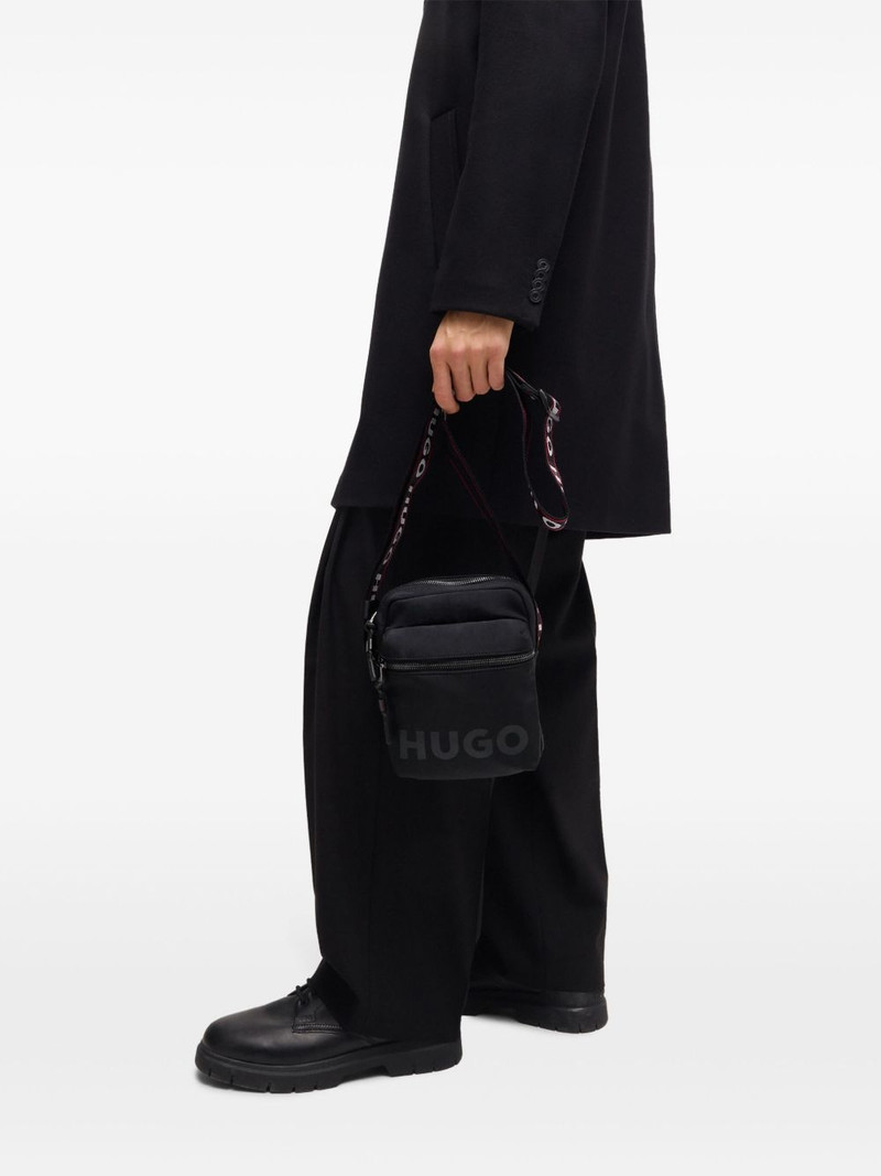 HUGO logo-print shoulder bag outlook