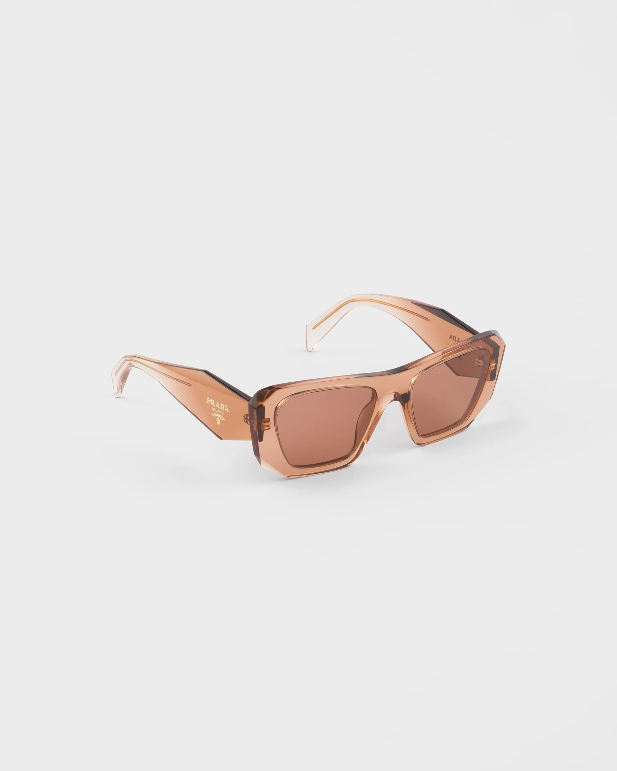 Prada symbole sunglasses beige Lenses Color Earth Prada Symbole Sunglasses | PRADA main image 3