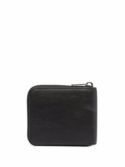 Diesel decorative-plaque leather wallet outlook