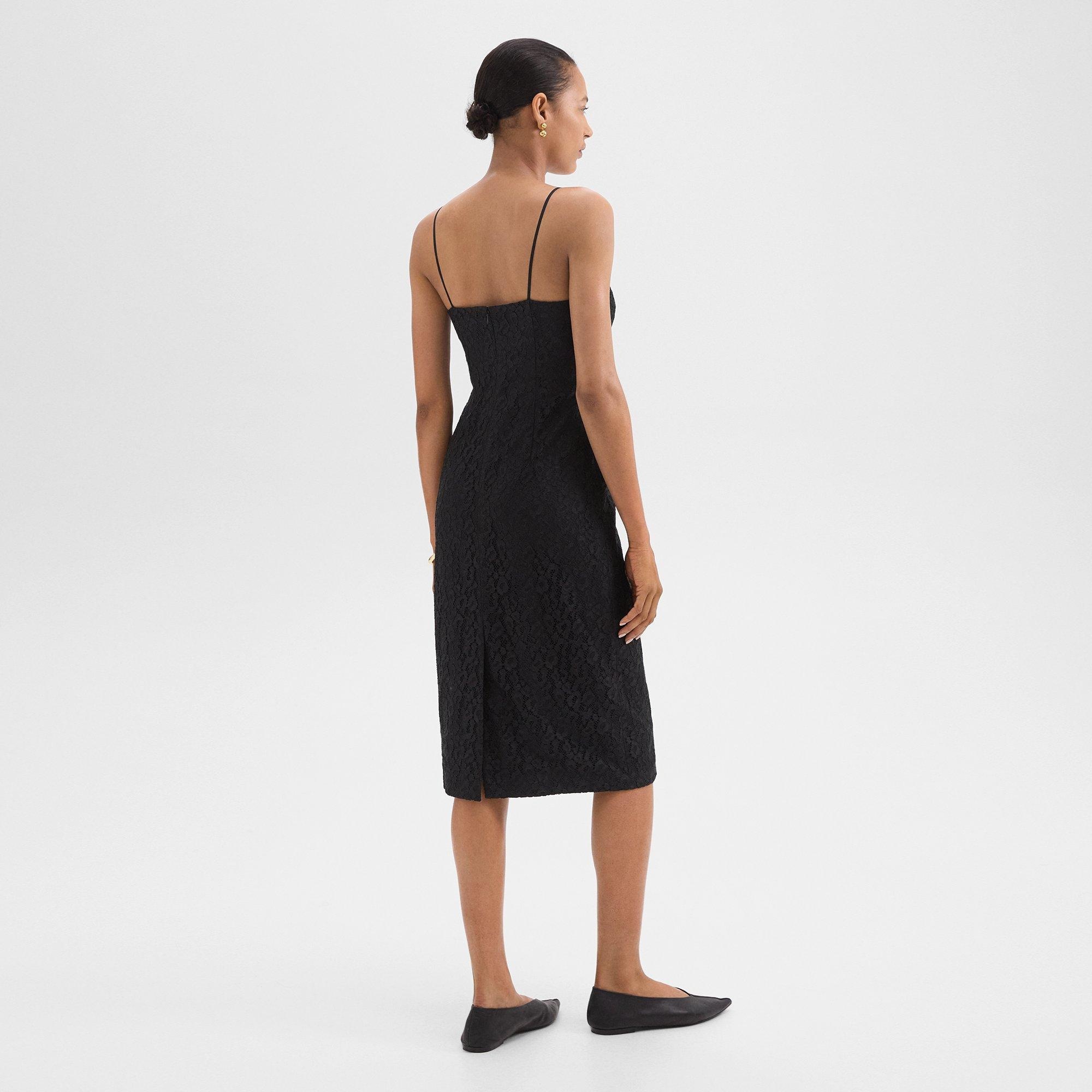 Slip Dress in Leopard Lace - 4