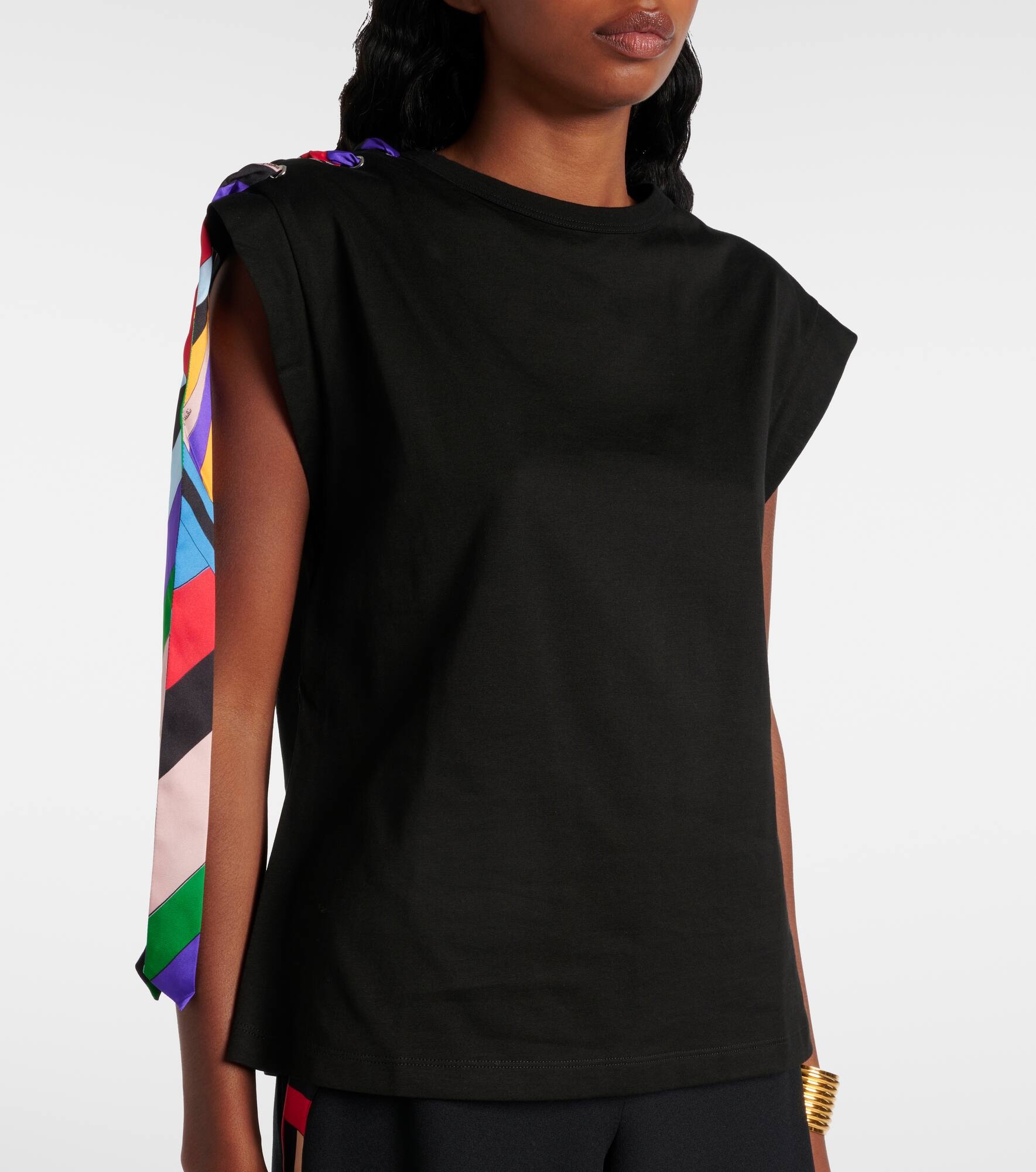 Iride cotton jersey T-shirt - 4