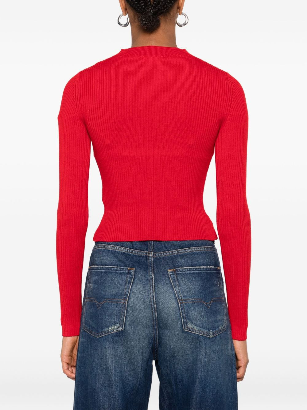 ribbed sweater - 4