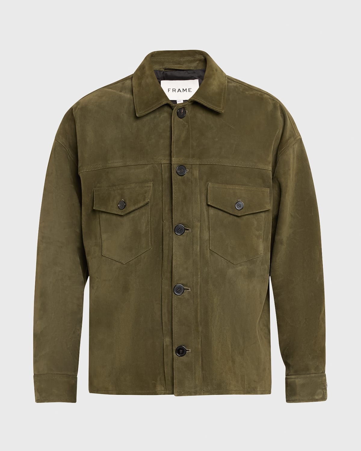 Men's Lamb Suede Jacket - 1