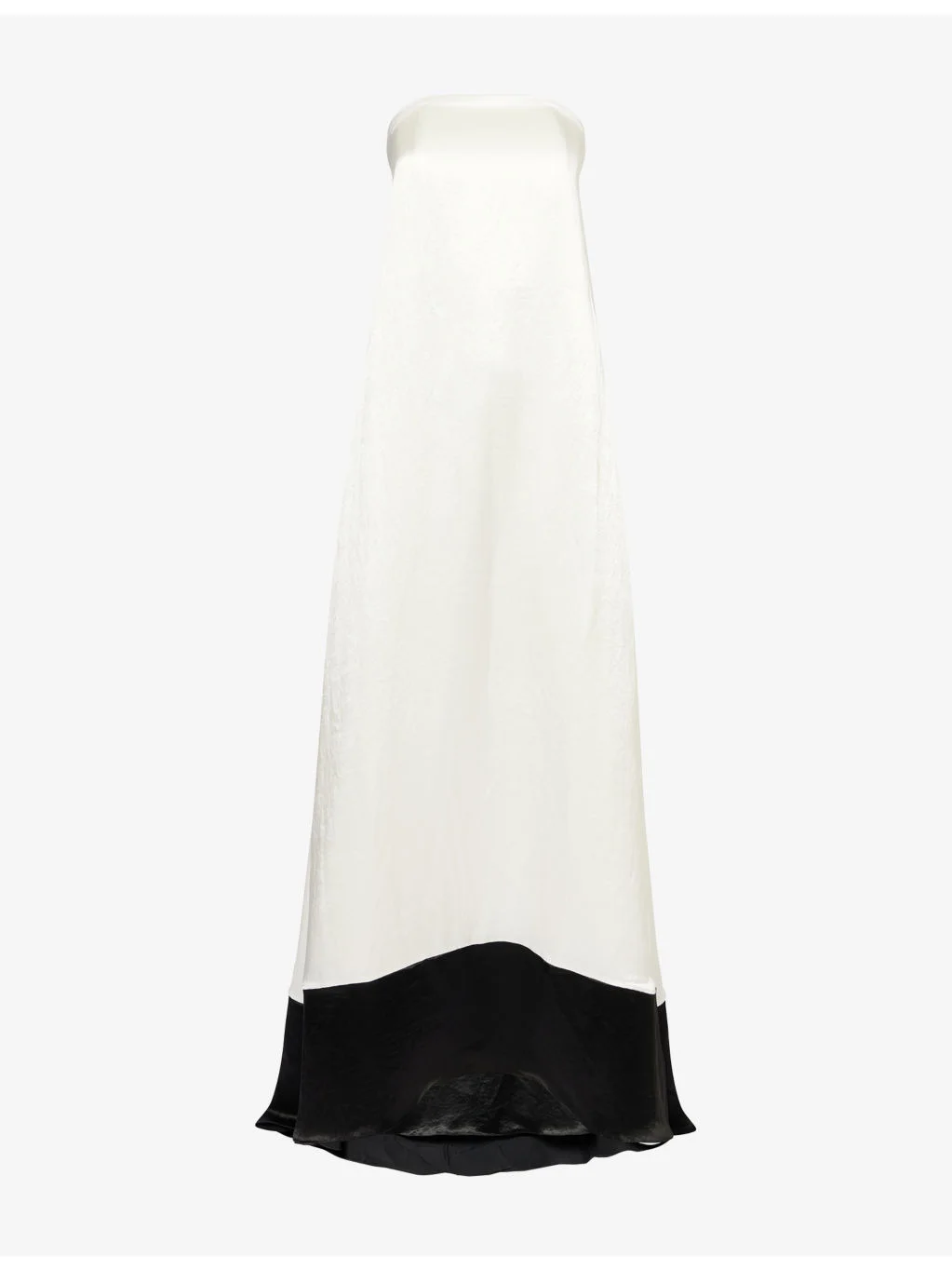 Diana Strapless Satin Maxi Dress - 1