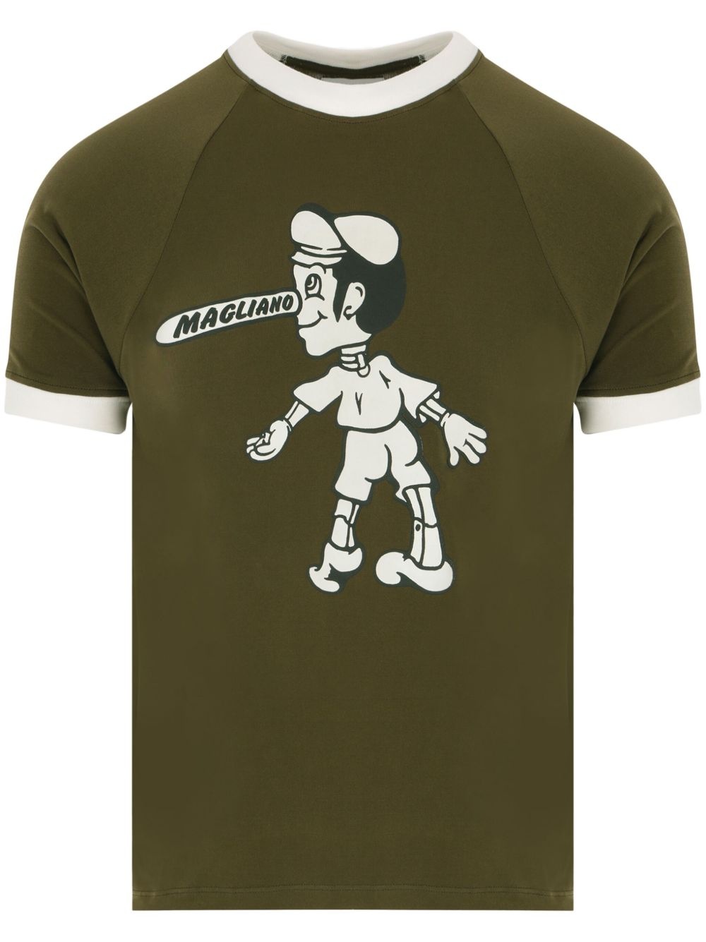 logo-print T-shirt - 1