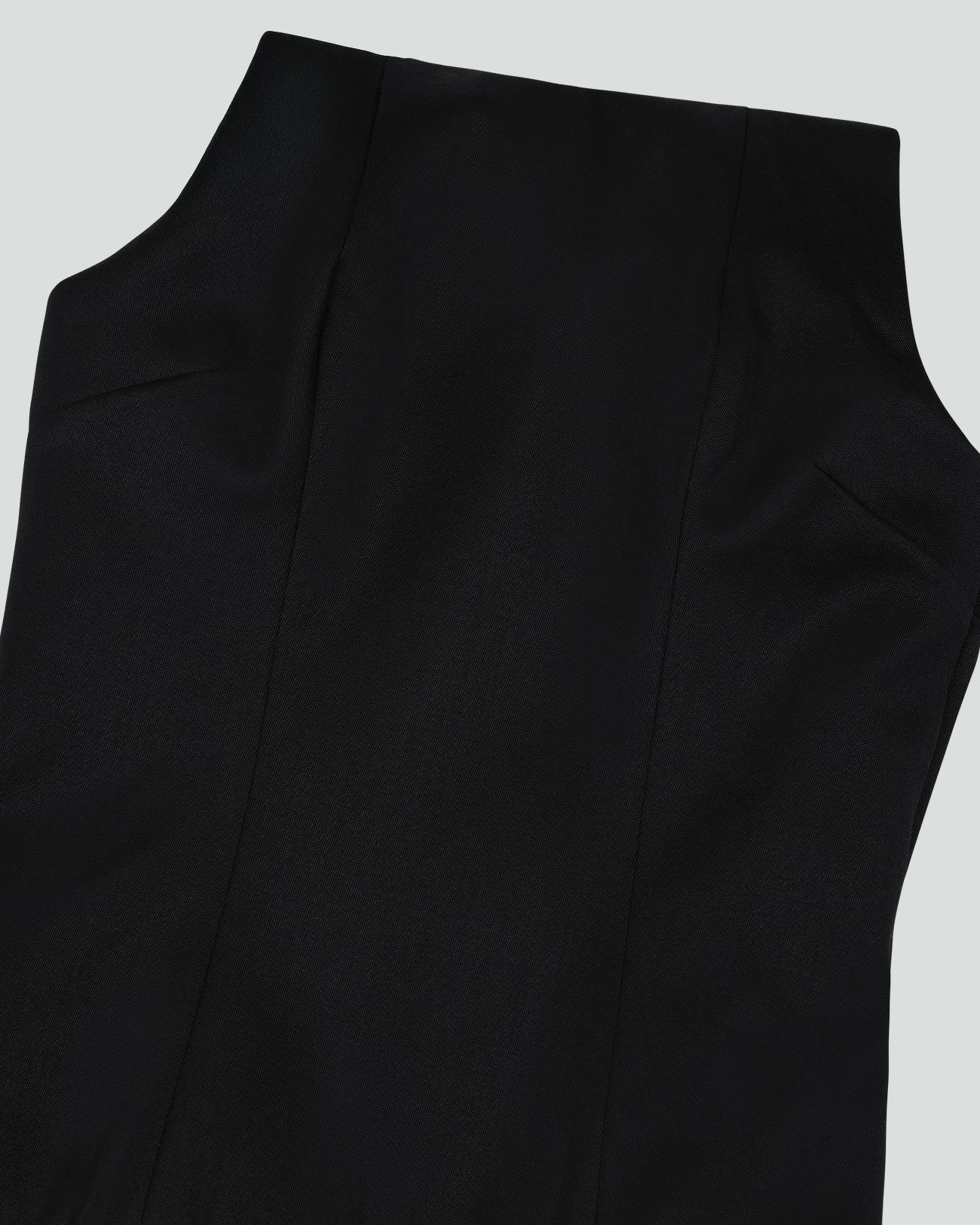 MANTLE CORSET BLACK WOOL - 4