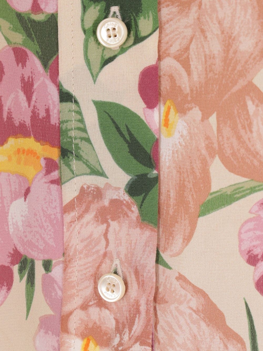 lavallière silk blouse - 4