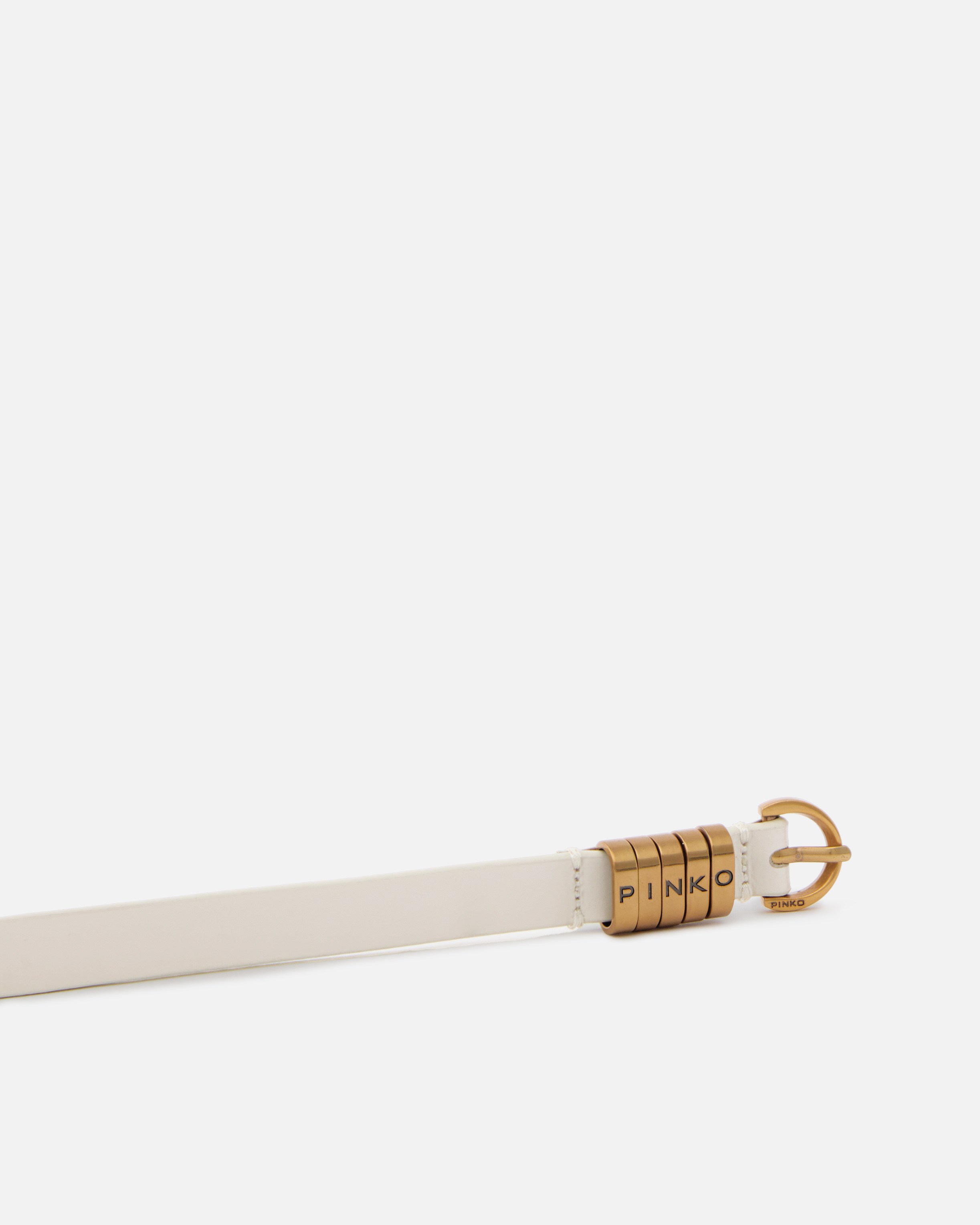 1.2-CM BELT WITH PINKO LETTERING LOGO - 5