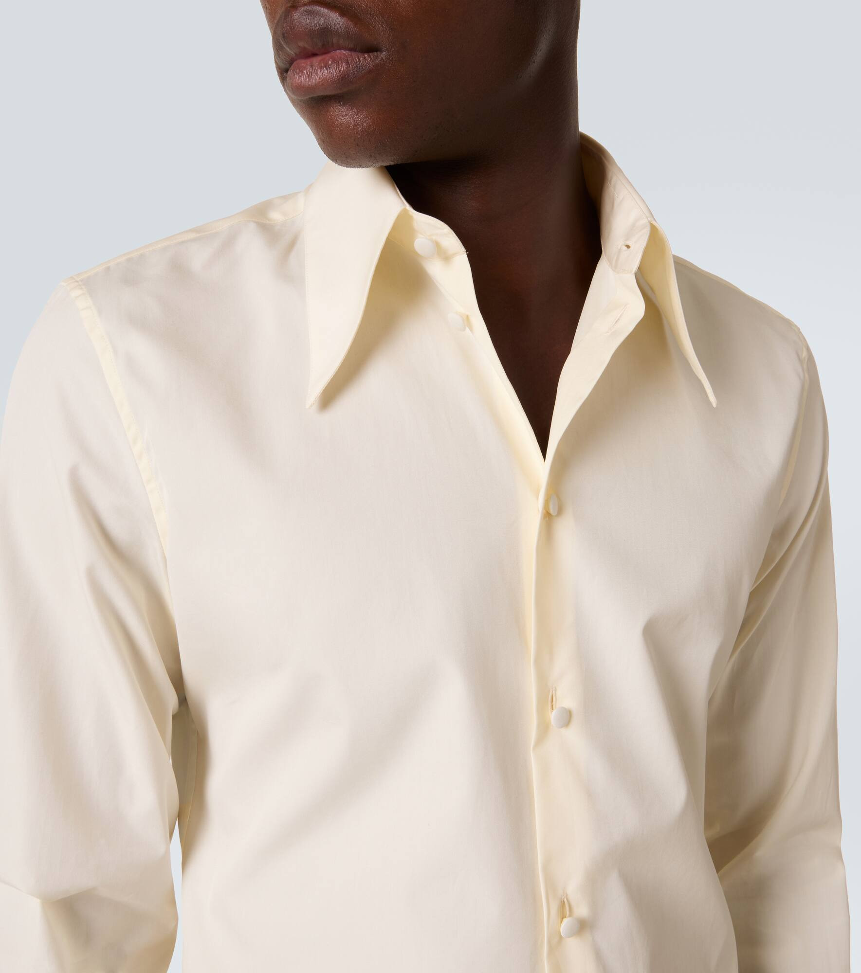 Cotton poplin shirt - 6