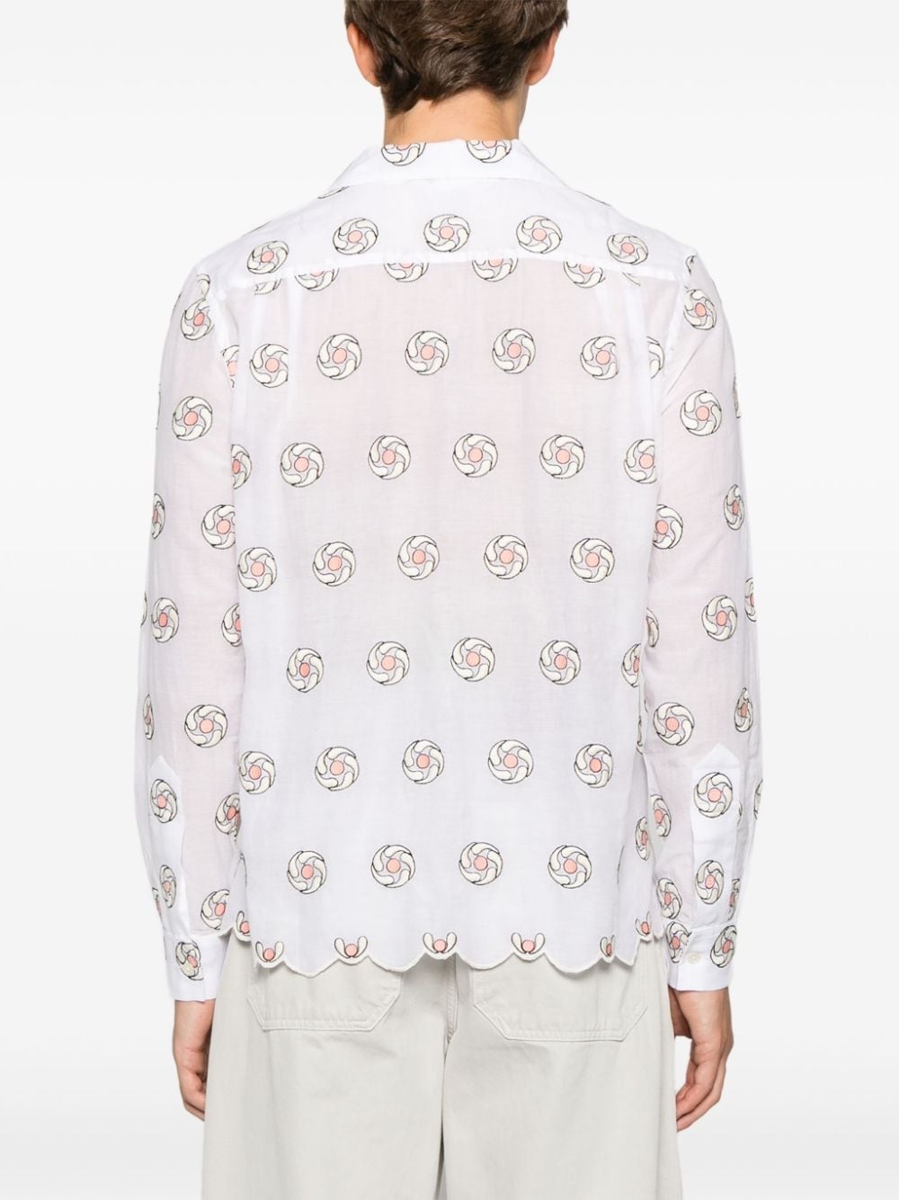 Floral Aperture shirt - 4
