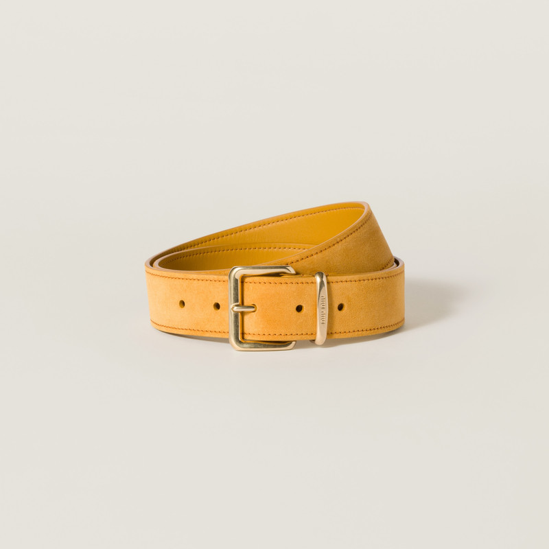 Suede belt 1