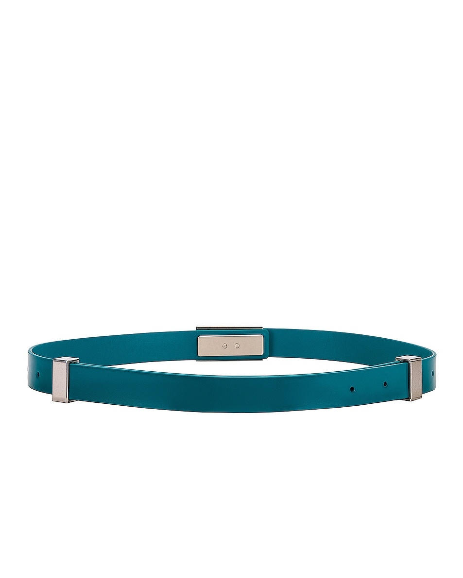Triangle Lock Leather Belt - 2