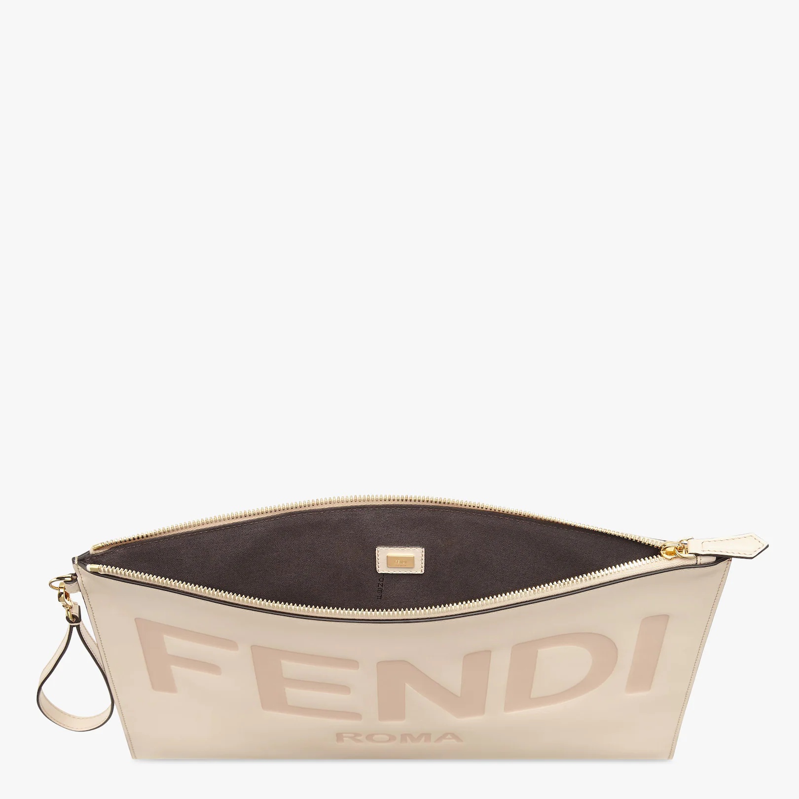 Pink leather pouch - 3