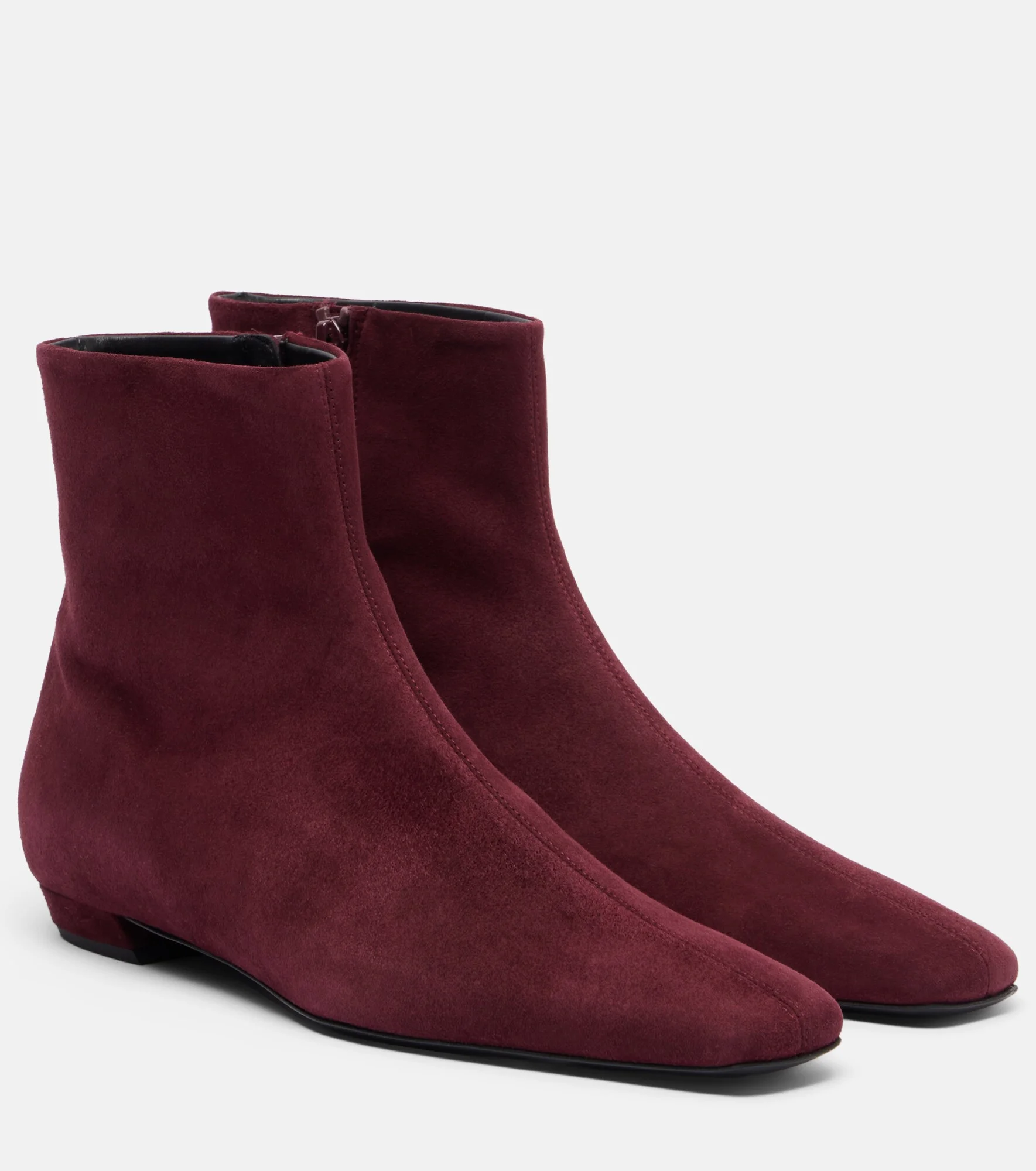Suede ankle boots - 1