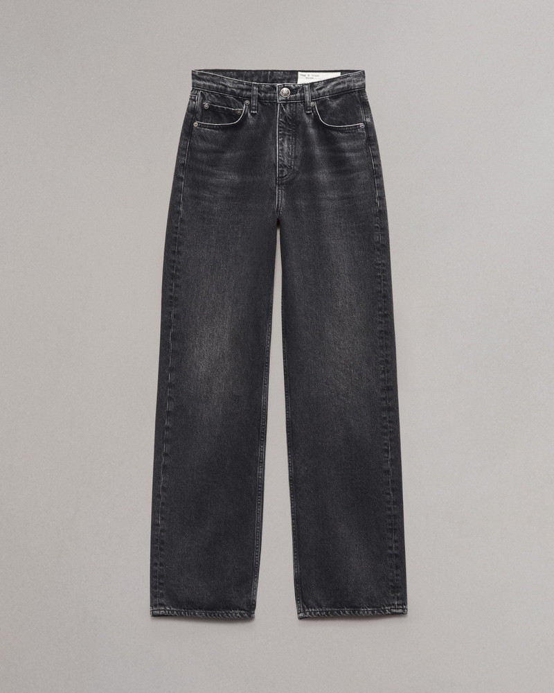 Shea Relaxed Straight Jean Lightweight Rigid Denim - 1