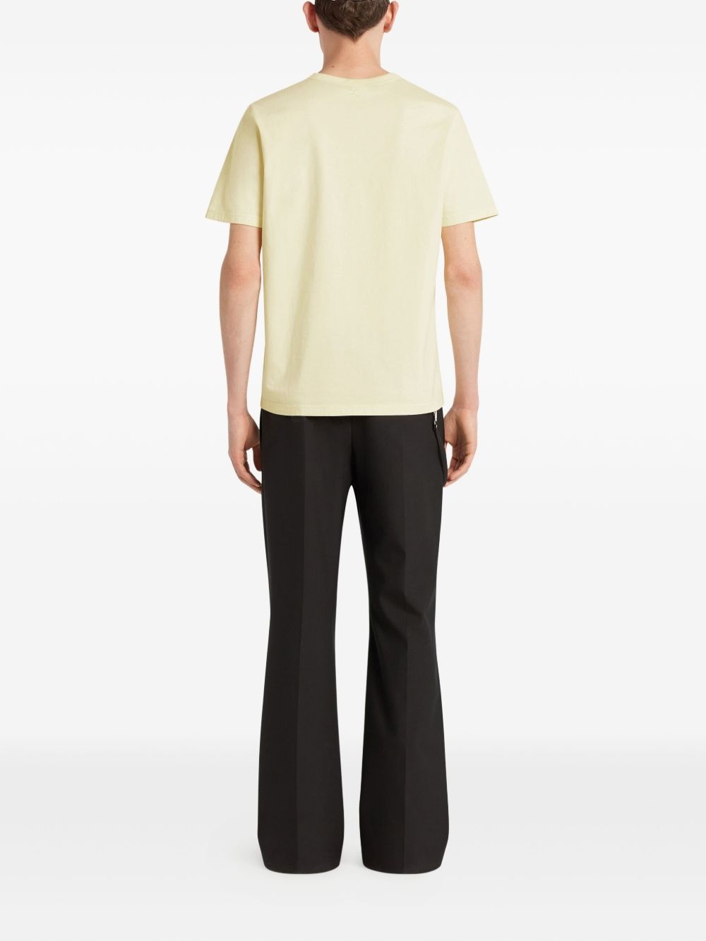 logo-embroidered T-shirt - 3