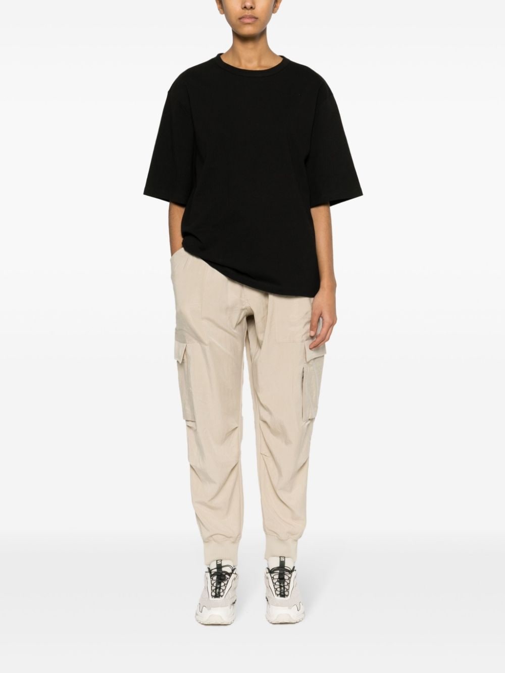 twill cargo pants - 3