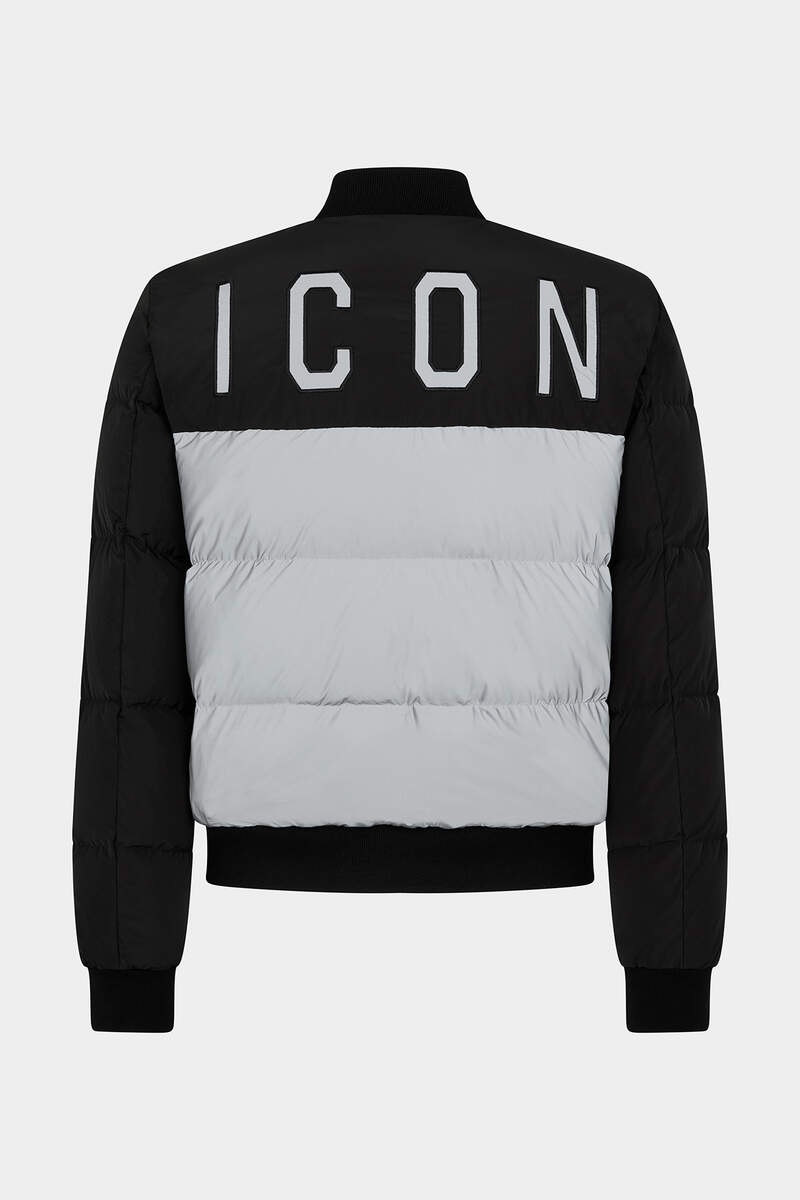 ICON PUFFER BOMBER JACKET - 2